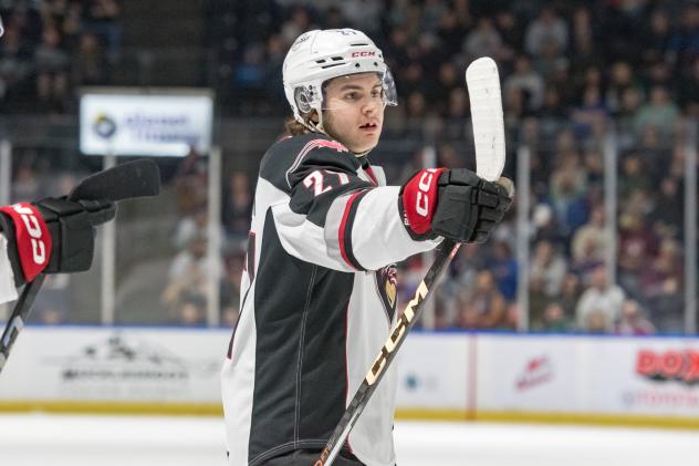 Vancouver Giants' Kyren Gronick