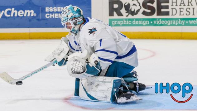 Wichita Thunder goaltender Beck Warm