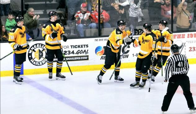 Wheeling Nailers on game night