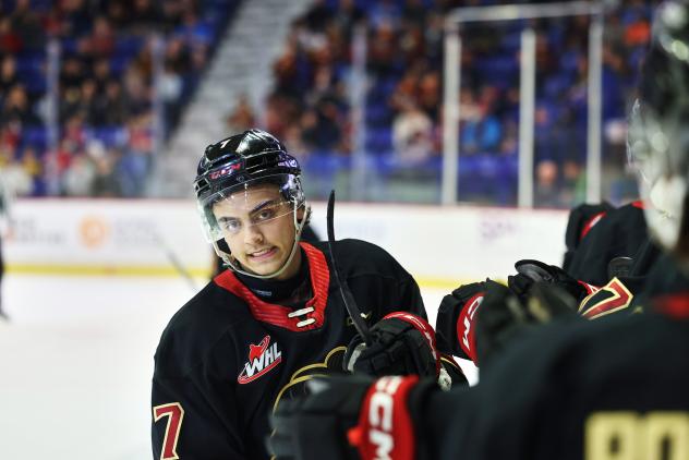 Vancouver Giants' Ty Halaburda on game night