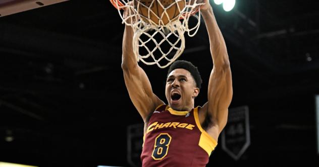 Cleveland Charge guard Zhaire Smith