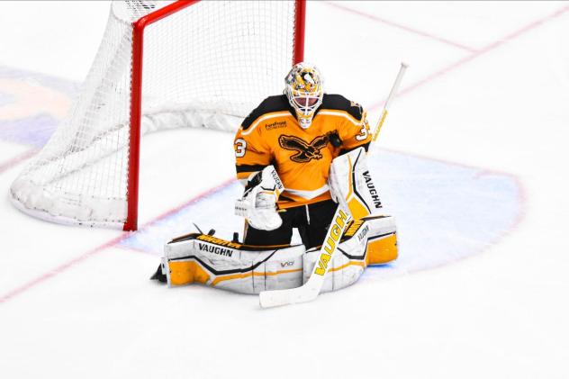 Wheeling Nailers goaltender Taylor Gauthier