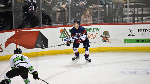 South Carolina Stingrays forward Jonny Evans