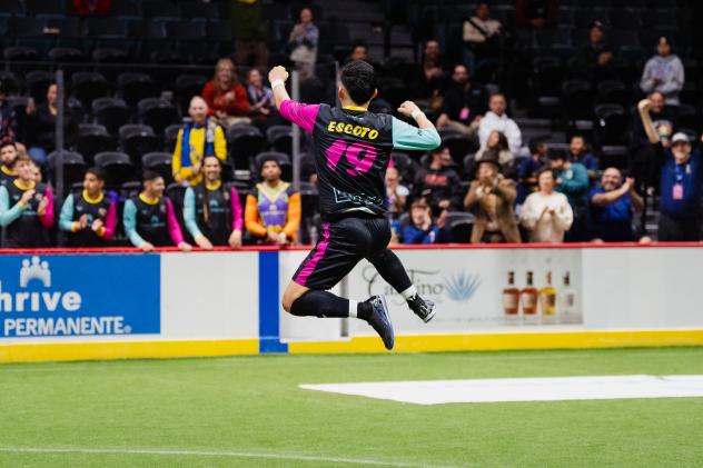 San Diego Sockers' Brandon Escoto on game night