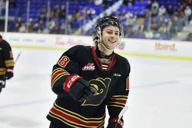 Vancouver Giants' Tyson Zimmer on game night