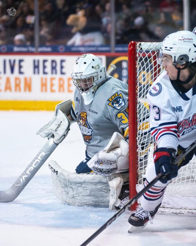 Erie Otters battle the Oshawa Generals
