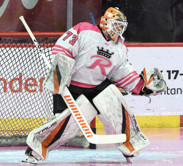 Reading Royals goaltender Nolan Maier