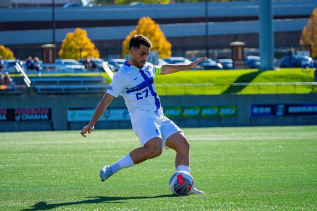 Midfielder Giorgio Probo with Creighton University