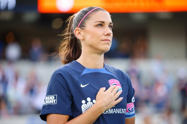 San Diego Wave FC forward Alex Morgan