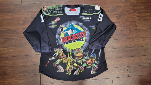 Kelowna Rockets Nickelodeon Night jersey