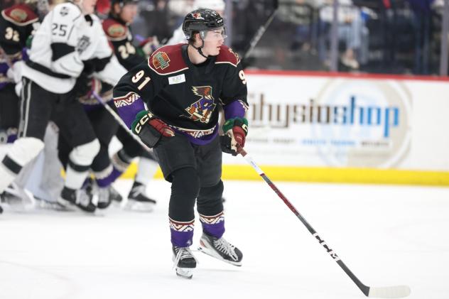 Tucson Roadrunners forward Josh Doan