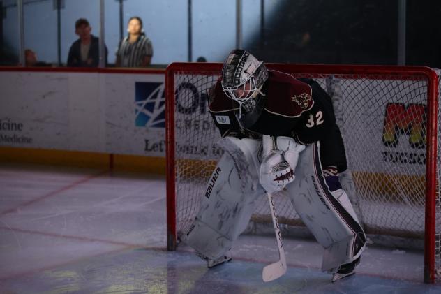 Tucson Roadrunners goaltender Dylan Wells