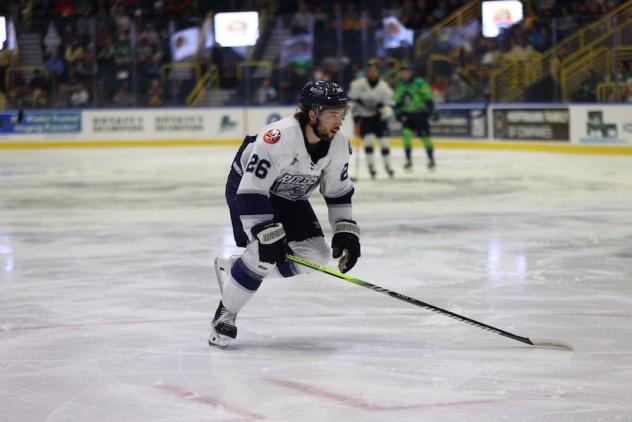 Worcester Railers' Connor Welsh on game night