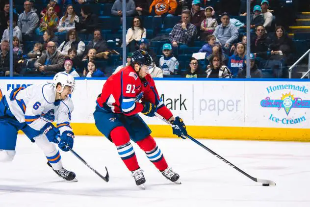 Springfield Thunderbirds left wing Jakub Vrana