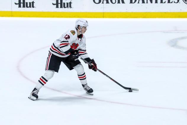 Rockford IceHogs left winger Lukas Reichel