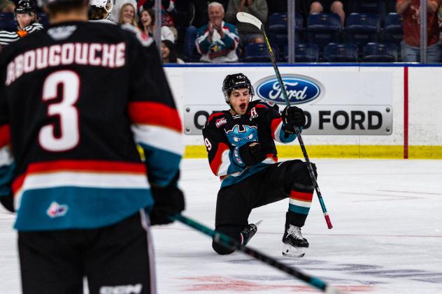 Adam Kydd of the Kelowna Rockets