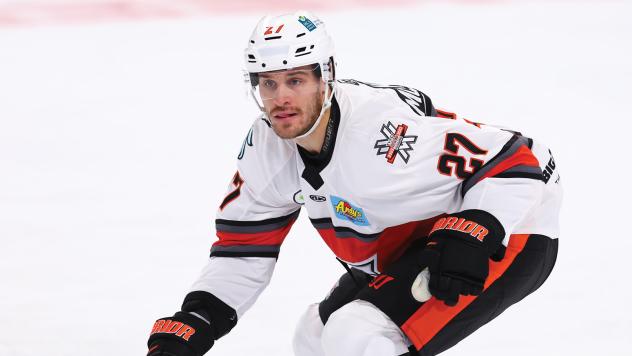 Kansas City Mavericks defenseman Jake McLaughlin