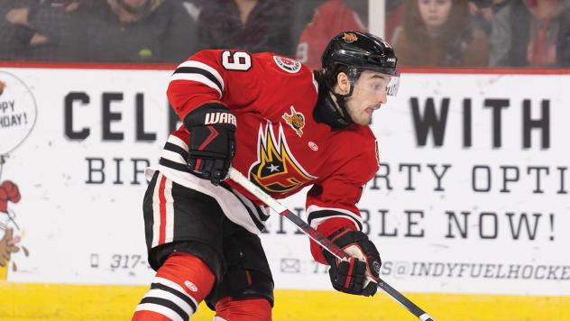 Kyle Maksimovich of the Indy Fuel