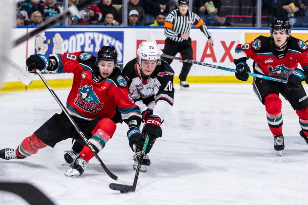 Kelowna Rockets take on the Vancouver Giants
