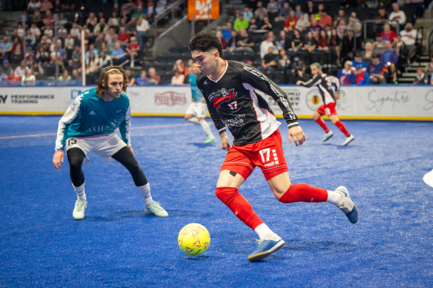 St. Louis Ambush's Lucas Almeida in action