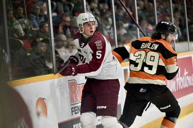 Peterborough Petes defenceman Martin Matejicek