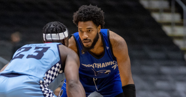 Maurice Calloo with the Guelph Nighthawks