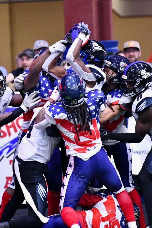 Salina Liberty battle the Billings Outlaws