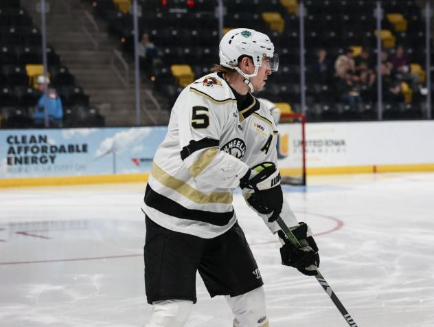 Wheeling Nailers defenseman David Drake