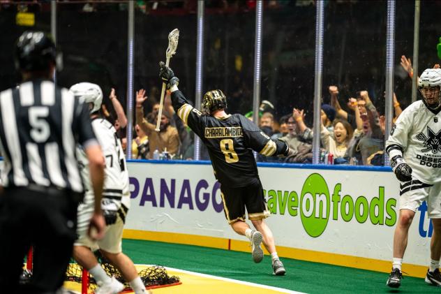 Vancouver Warriors' Adam Charalambides on game night