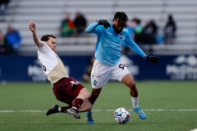 Colorado Springs Switchbacks FC's Maalique Foster in action