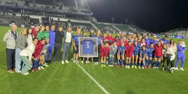 North Carolina Courage Honor Sam Mewis