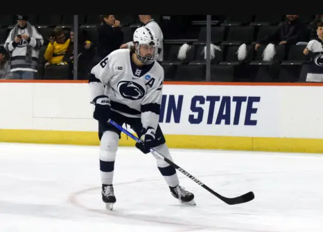Tyler Gratton with Penn State