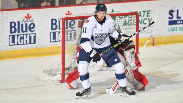 Worcester Railers' Andrei Bakanov on game night
