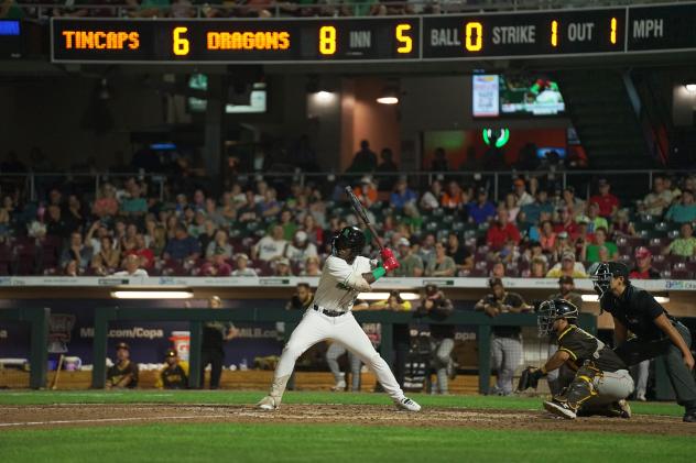 Dayton Dragons outfielder Hector Rodriguez