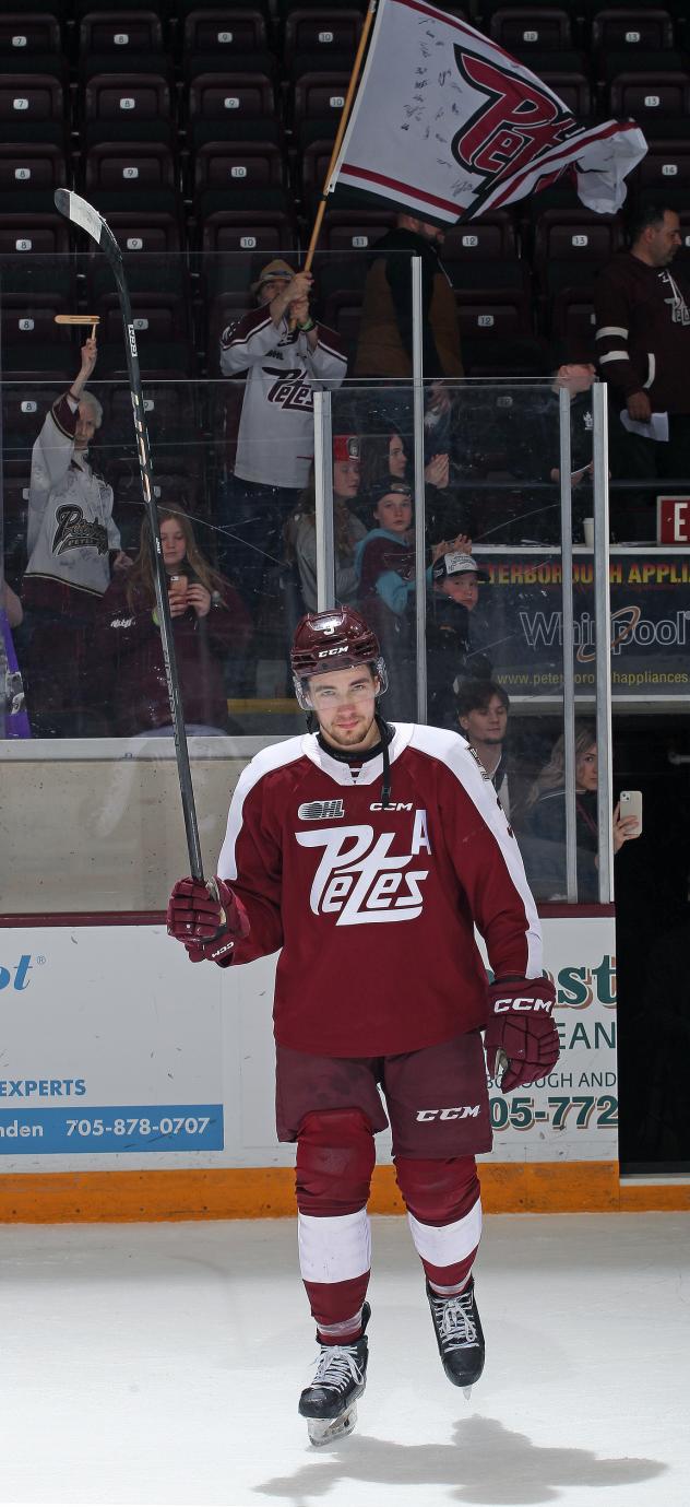 Peterborough Petes defenceman Cam Gauvreau