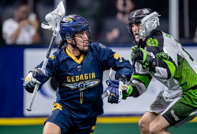 Georgia Swarm battle the Saskatchewan Rush