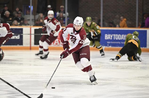 Peterborough Petes left wing Brennan Faulkner
