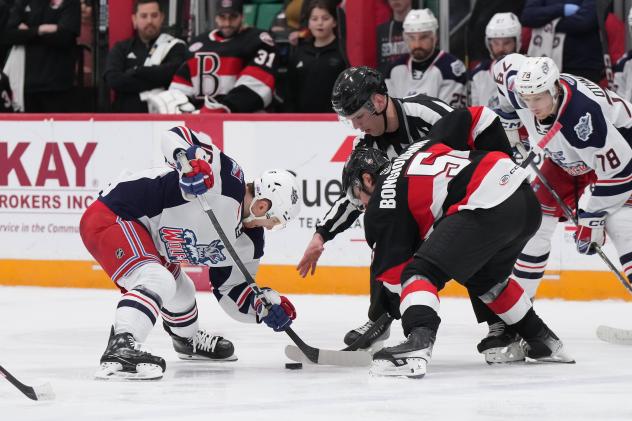 Belleville Senators face off with the Hartford Wolf Pack