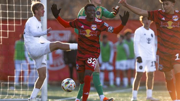 New York Red Bulls II midfielder Ibrahim Kasule