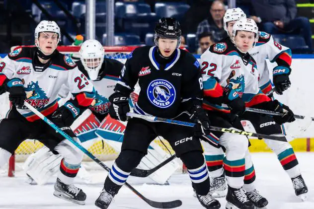 Kelowna Rockets stack the defence against the Wenatchee Wild