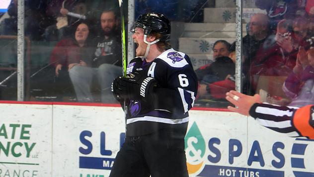 Adirondack Thunder's Ryan Wheeler on game night