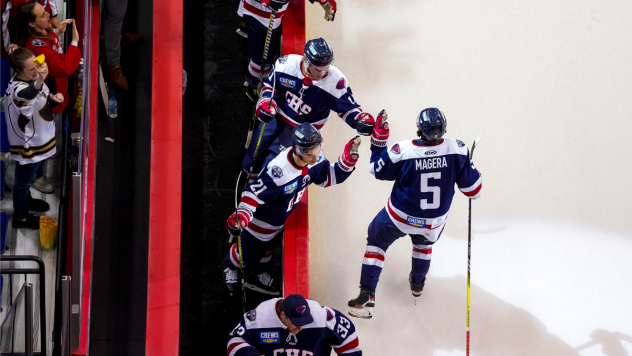 South Carolina Stingrays celebrate win