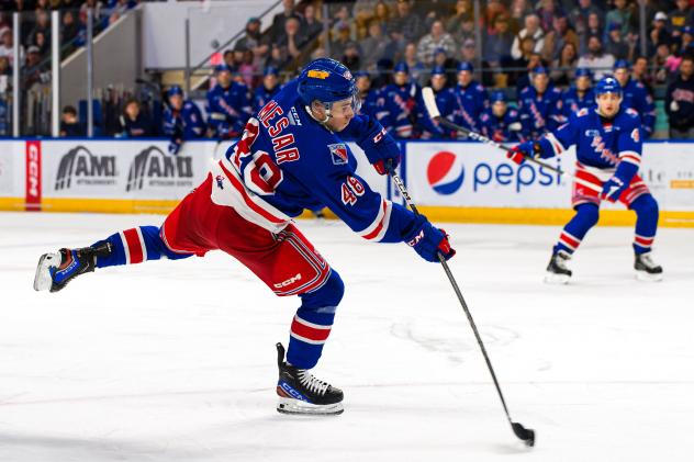 Kitchener Rangers centre Filip Mešár