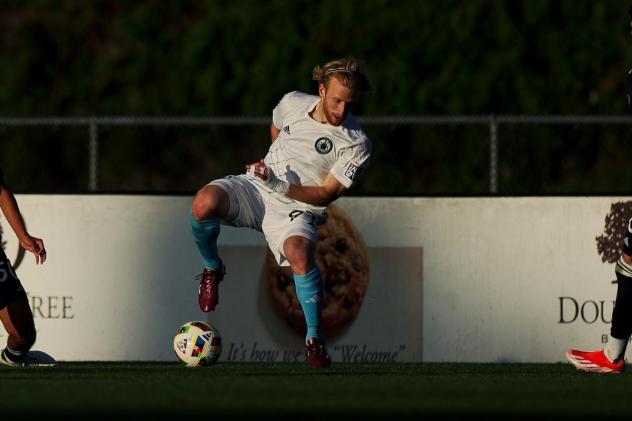 Tacoma Defiance's Burke Fahling in action
