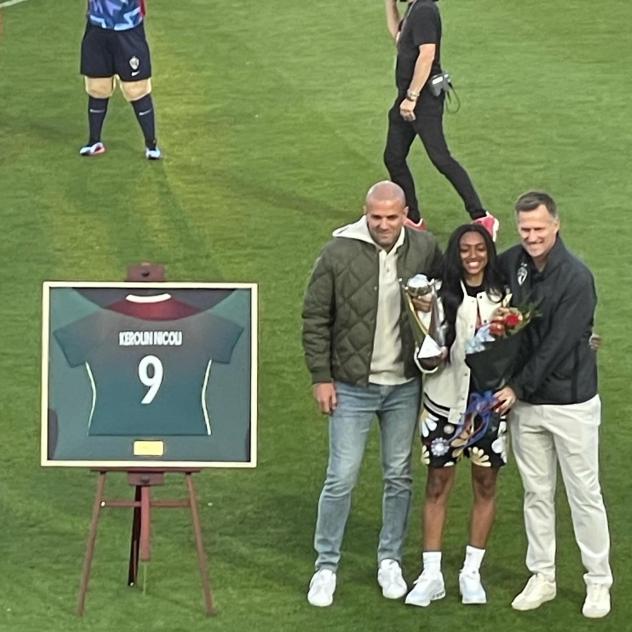 North Carolina Courage honors MVP Kerolin Nicoli