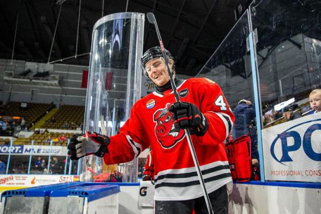 Josh Healey of the Rockford IceHogs