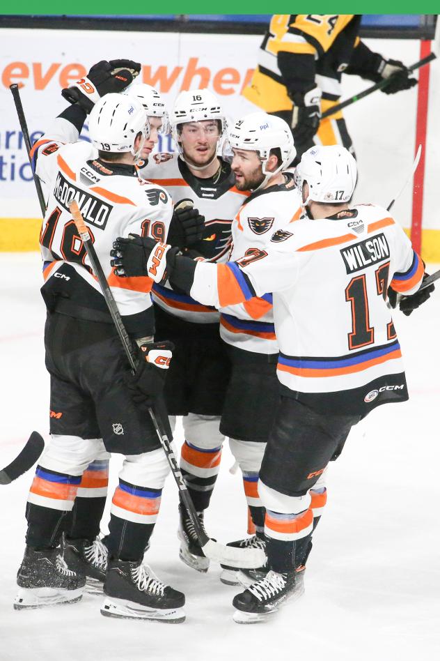 Lehigh Valley Phantoms celebrate