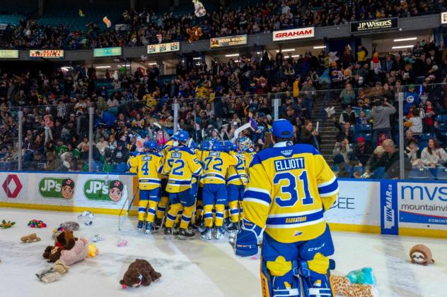 Saskatoon Blades Teddy Bear Toss