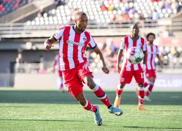 Atlético Ottawa striker Malcolm Shaw
