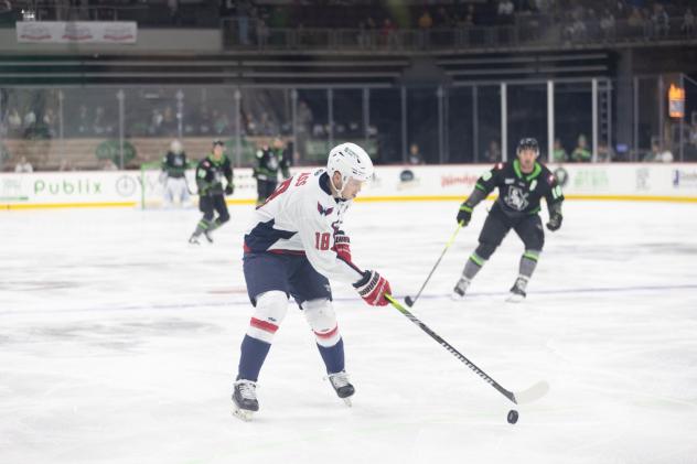 South Carolina Stingrays' Benton Maass in action
